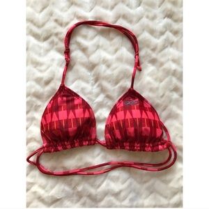 Nike 6.0 Red Bikini Top Small